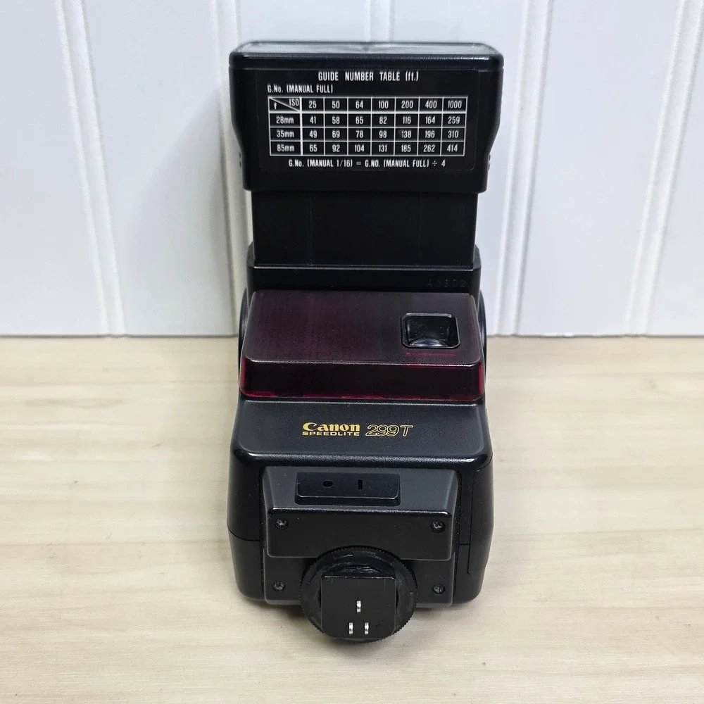 Canon Speedlite 299T Shoe Mount Flash with Case Tilt Swivel for T-Series Cameras